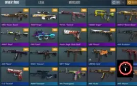 conta standoff 2  skins novas bõnus de gold caixas