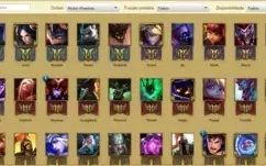 Conta League of Legends -170 Skin 18 Paginas de Runas