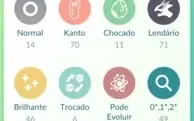 Conta lvl 40 Pokémon Go com Unown Shiny