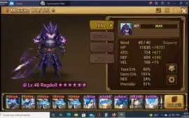 Conta Global 25 Nat 5 com destaque para o Ragdoll