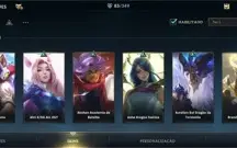 WILD RIFT PROFISSIONAL; TODAS TEMPORADA DESAFIANTE; 83 SKINS