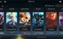 WILD RIFT PROFISSIONAL; TODAS TEMPORADA DESAFIANTE; 83 SKINS