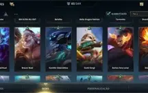WILD RIFT PROFISSIONAL; TODAS TEMPORADA DESAFIANTE; 83 SKINS