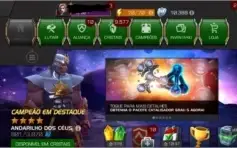 CONTA MARVEL TORNEIO DE CAMPEÕES