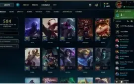 Conta League of Legends com email
