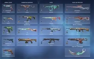 Conta valorant platina 1+skins