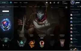 Conta League of Legends platina