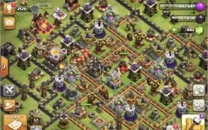 CONTA CLASH OF CLANS CV11 TH11 CENTRO DE VILA 11