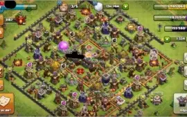 CONTA CLASH OF CLANS CV11 TH11 CENTRO DE VILA 11