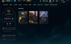 Esmeralda 4 com 85 Champs e 36 Skins