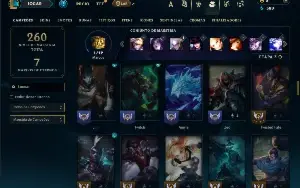 Esmeralda 4 com 85 Champs e 36 Skins