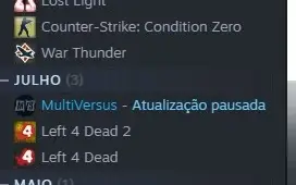 Conta steam 18 anos lvl 51