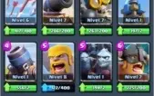 Conta XP 8, alterar nome, Arena 9, Sparky, Tronco, gold 15k