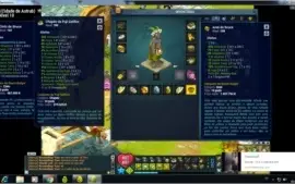 Conta dofus Ecaflip 199 / Set resis + 2  builds de armas