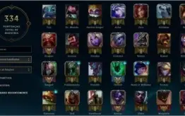 Conta lvl 90, 92 campeões, 43 skins