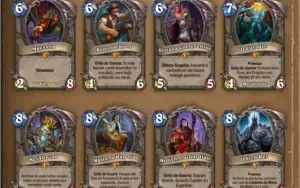 Conta HearthStone com 88 Lendárias + 5 Lendárias Douradas