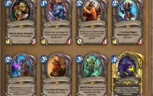 Conta HearthStone com 88 Lendárias + 5 Lendárias Douradas