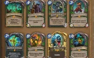 Conta HearthStone com 88 Lendárias + 5 Lendárias Douradas
