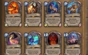 Conta HearthStone com 88 Lendárias + 5 Lendárias Douradas