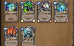 Conta HearthStone com 88 Lendárias + 5 Lendárias Douradas