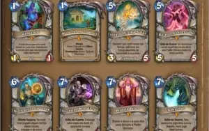 Conta HearthStone com 88 Lendárias + 5 Lendárias Douradas