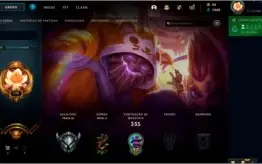Conta Lolzinho - 236 Skins, Vários emotes e muito mais!