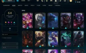 Acc D4 75% WR 64skins Caindo em queue MESTRE