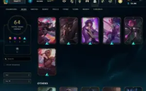 Acc D4 75% WR 64skins Caindo em queue MESTRE