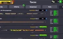CONTA 8 BALL POOL NÍVEL BAIXO MILIONÁRIA
