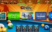 CONTA 8 BALL POOL NÍVEL BAIXO MILIONÁRIA