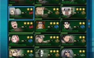 Naruto Online Conta top1 55k fc muitos ninjas limitados.