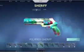conta valorant prata 1 varias skins