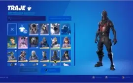 CONTA FORTNITE CAVALEIRO NEGRO + MAKO + MUITAS SKINS + STW