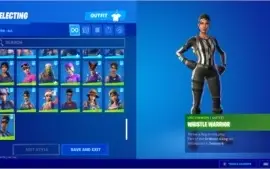 CONTA FORTNITE COM MUITA SKIN