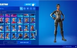 CONTA FORTNITE COM MUITA SKIN