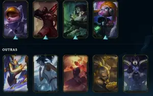 Conta League of Legends Full Acesso - 144 Champs e 169 Skins