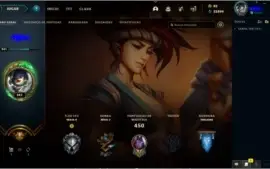 Conta LoL - Abandonada - LvL 241 - 3 Skins Ultimate