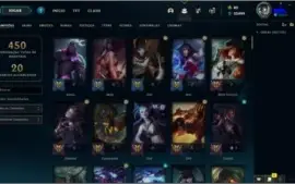 Conta LoL - Abandonada - LvL 241 - 3 Skins Ultimate