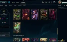 Conta de league of legends Diamante 5