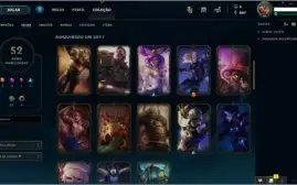 Conta de league of legends Diamante 5