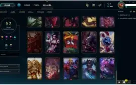 Conta de league of legends Diamante 5