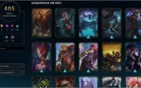 Conta diamante III com 405 skins