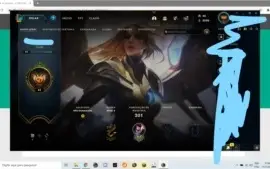 conta no lol a venda