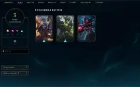Conta lol - Diamante 3