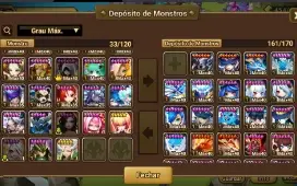 Conta Summoners War 33 nat 5