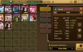 Conta Summoners War 33 nat 5