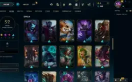 Conta lol 115 campeões ~ 52 Skins ~ preço de desapego