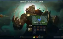 Conta de league of legends