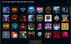 Conta de league of legends
