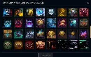 Conta de league of legends
